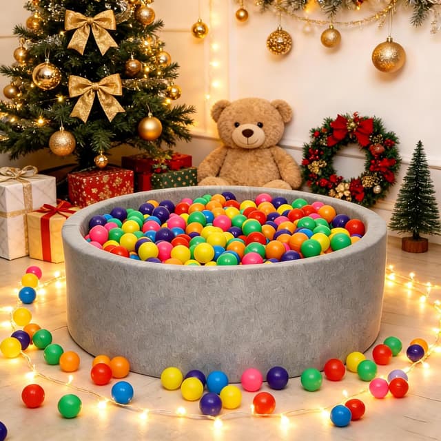 Thumbnail 6 de Hovenlay Plastic Crush-Resistant Balls for Kids 7 Bright Colors Toy Storage