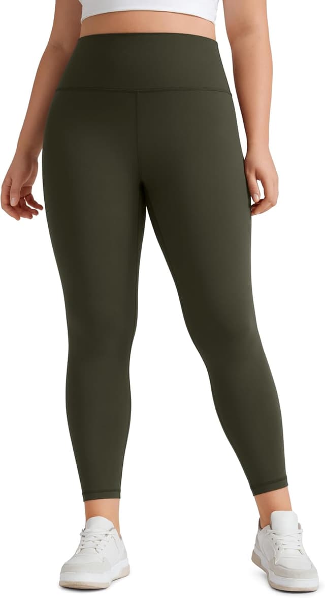 Detalle de CRZ YOGA Butterluxe ghetta a vita alta 7/8 da yoga e lounge da donna (63 cm)