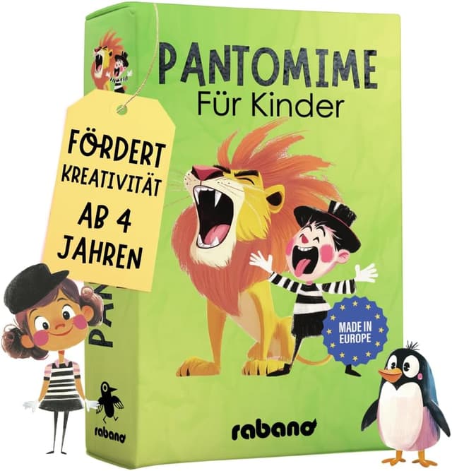 Imagen de Rabano Art Pantomime Lernspiel für Kinder 🎲 en OfertitasTOP
