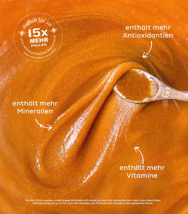 Thumbnail 2 de Steens Manuka Honig MGO 830+ 500 g