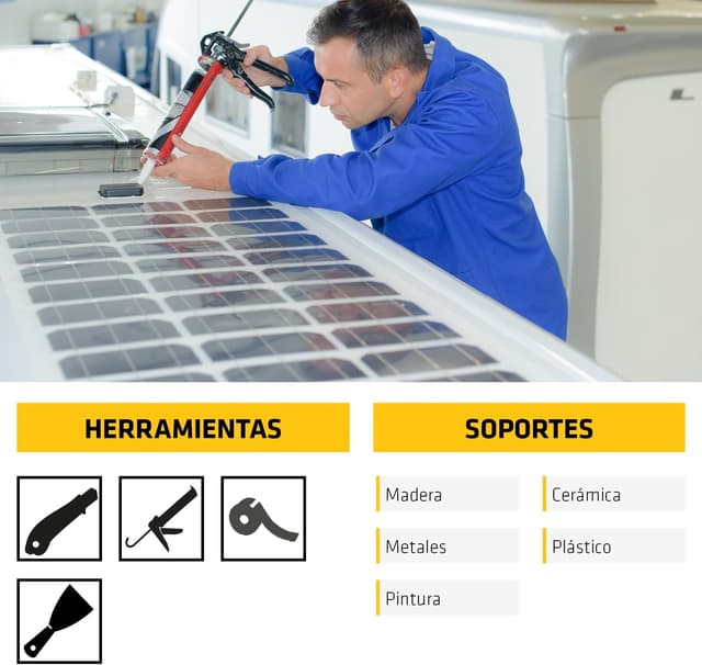 Thumbnail 4 de Sika Sikaflex 522 blanco para caravanas