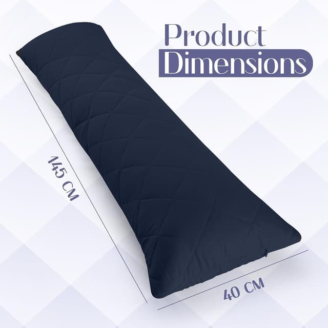 Detalle de Cuscino trapuntato corpo 40x145 cm