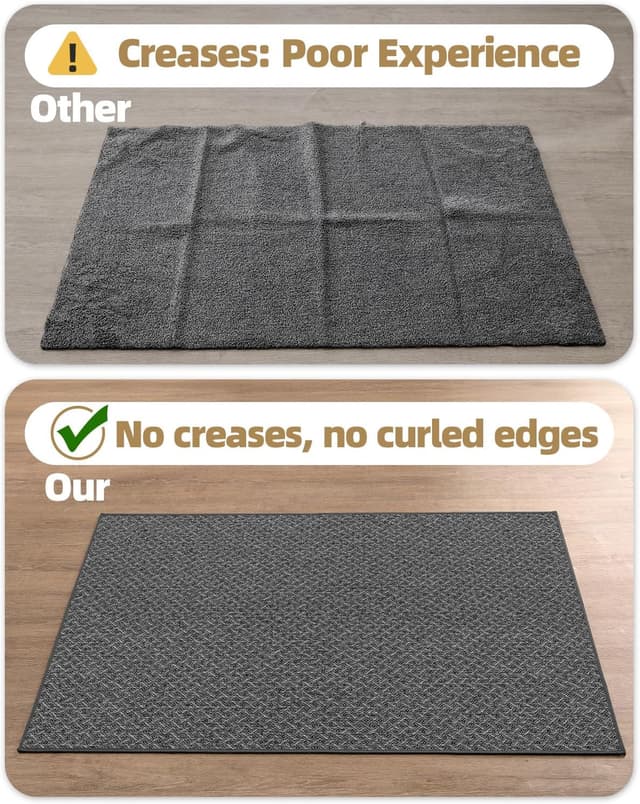 Thumbnail 4 de Color&Geometry Felpudo 81×122 cm gris