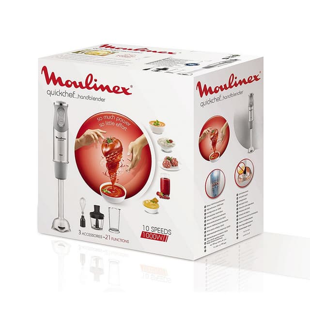 Detalle de Moulinex Quickchef DD655D10 Batidora de mano 1000 W 🥣