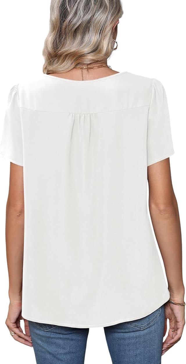 Thumbnail 4 de YGJIEGENG Summer Chiffon Blouse