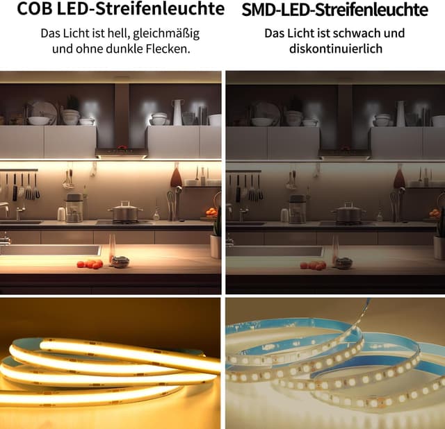 Thumbnail 2 de Yeewhale COB LED Streifen 10 m