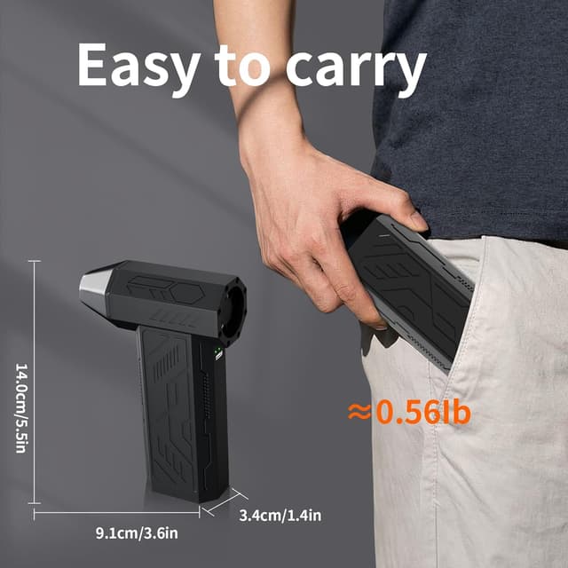 Detalle 2 de PC air duster 130000RPM cordless cleaner