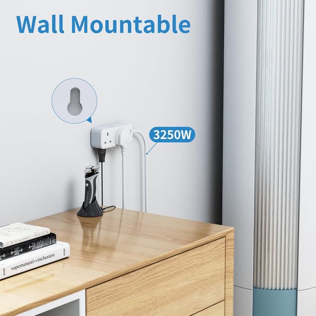 Thumbnail 4 de Mscien 5M Extension Lead with 3 USB Ports