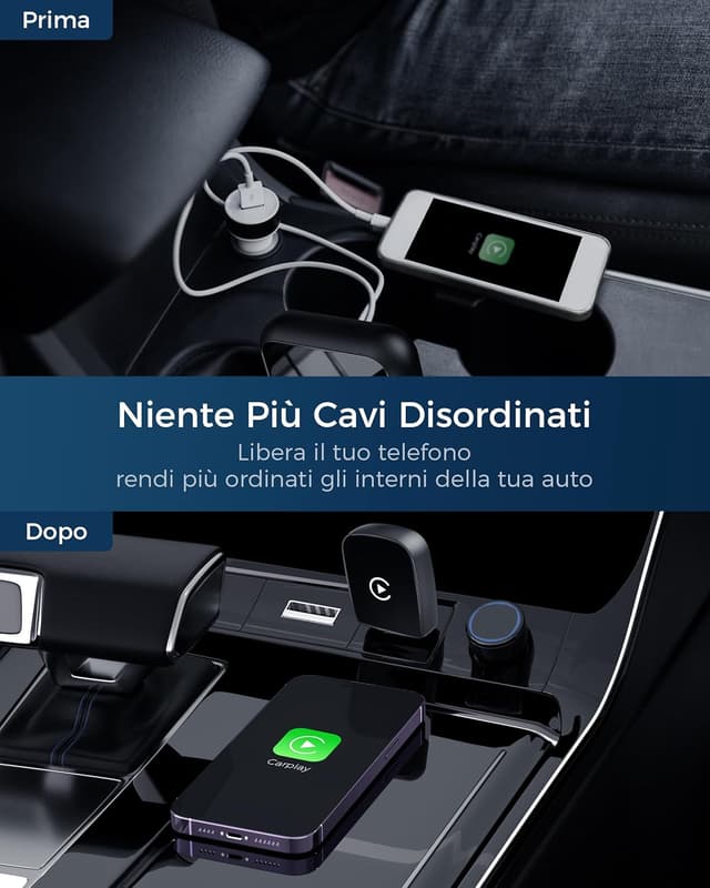 Thumbnail 6 de WityEye Adattatore CarPlay Wireless 5.8GHz
