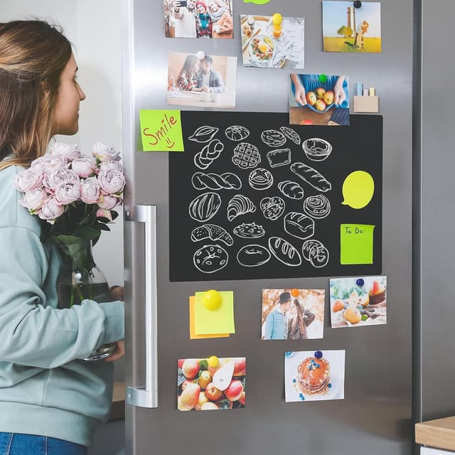 Detalle 2 de Tafelfolie 300 x 43 cm selbstklebend Kreidefolie