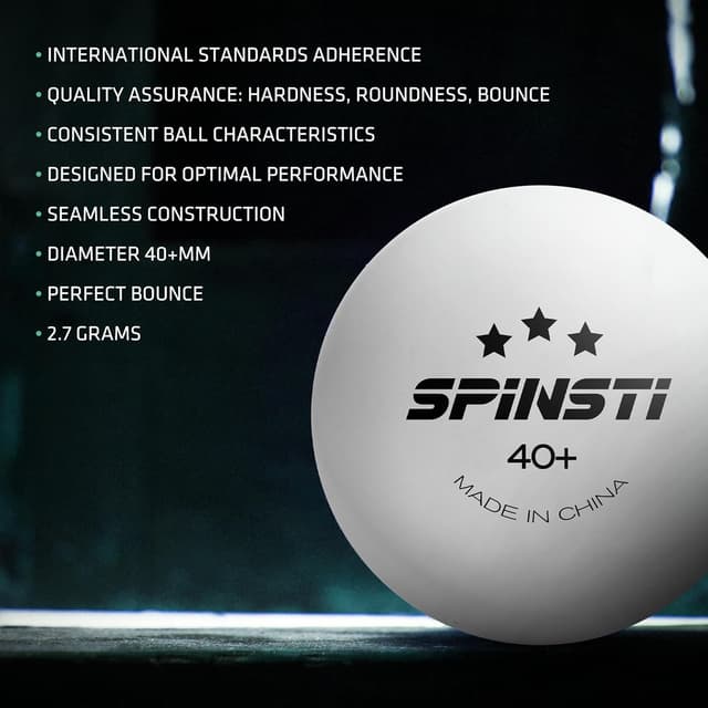 Thumbnail 6 de SPINSTI Premium Table Tennis Balls 40 mm