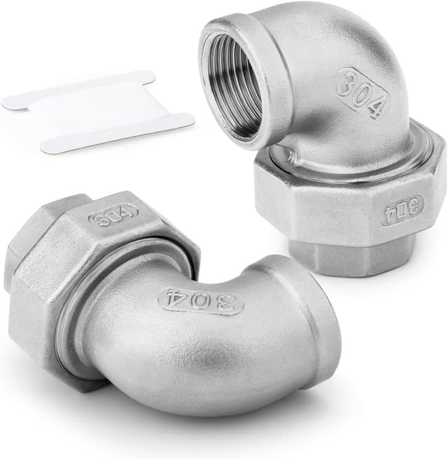 Detalle de ERGAOBOY 304 Edelstahl 90° Ellenbogen 1 Zoll