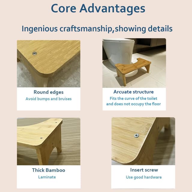 Thumbnail 6 de wyewye Pot de toilette en bambou 16,5 cm