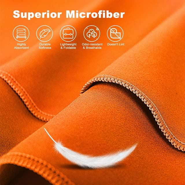 Detalle 2 de HiiPeak microfibre towel 160 x 80cm