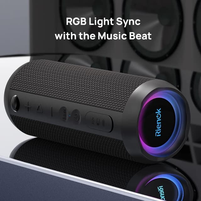 Thumbnail 3 de RIENOK Bluetooth Speaker 30W portable wireless speaker