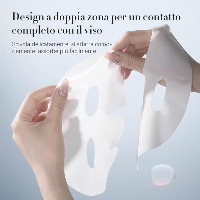 Detalle 1 de Bagavs Maschera viso al collagene 4 confezioni