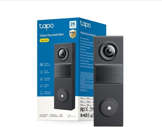 Detalle de Tapo D205 Videoportero 2K 3 MP