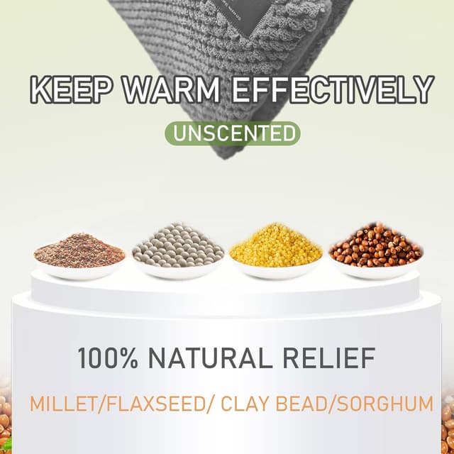 Thumbnail 3 de UNCN Wide Microwave Heat Pad 40 × 23 cm for Back, Neck & Shoulders