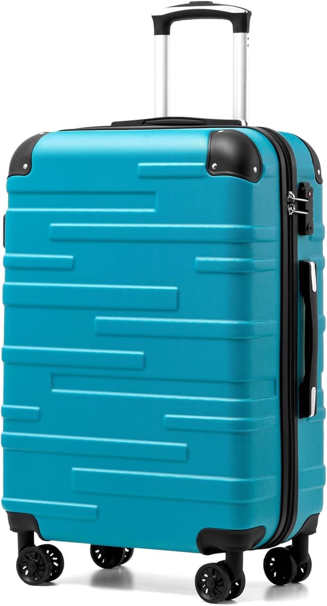 Detalle de COOLIFE Hartschalen-Rollkoffer 67 cm TSA