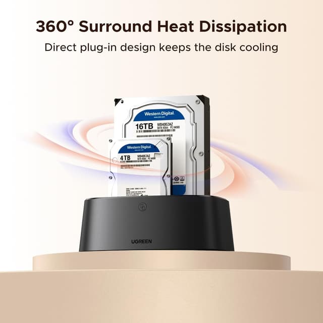 Thumbnail 6 de UGREEN Hard Drive Docking Station 2 Bay