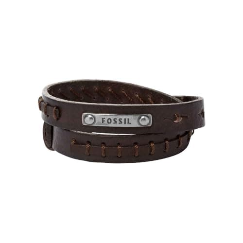 Detalle de Fossil JF87354040 Pulsera doble vuelta 480 mm