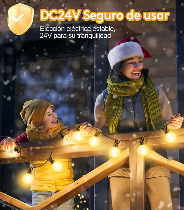 Thumbnail 6 de YRATERVSR guirnalda luces exterior LED 20 m