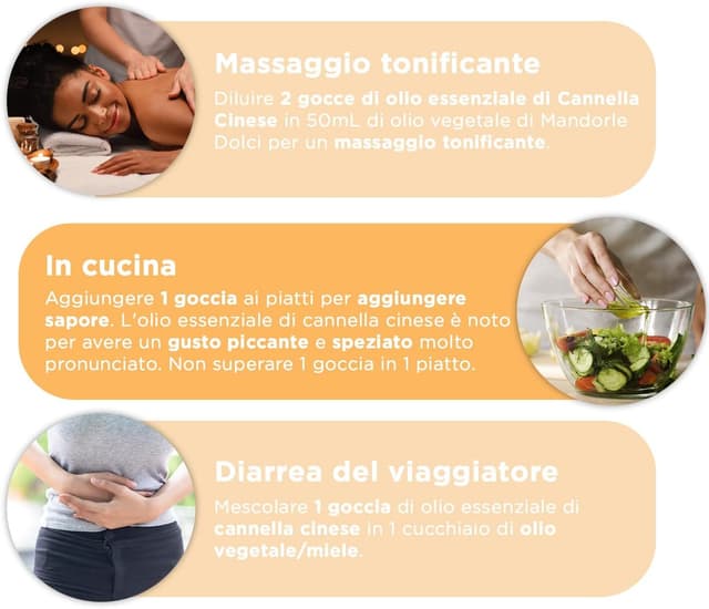 Detalle de Olio essenziale di Cannella cinese FOUCAUD ORGANIC (Cinnamomum cassia), chemotyped, 10 ml con roll-on