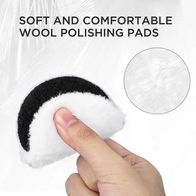 Detalle 2 de AiQInu Kit lucidatura 80 mm 7 pezzi 🧽