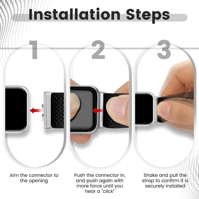 Thumbnail 4 de Bcuckood Elastic Nylon Straps for Galaxy Fit 3