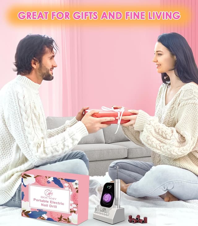 Thumbnail 6 de Portable Nail Drill 40,000RPM E-File