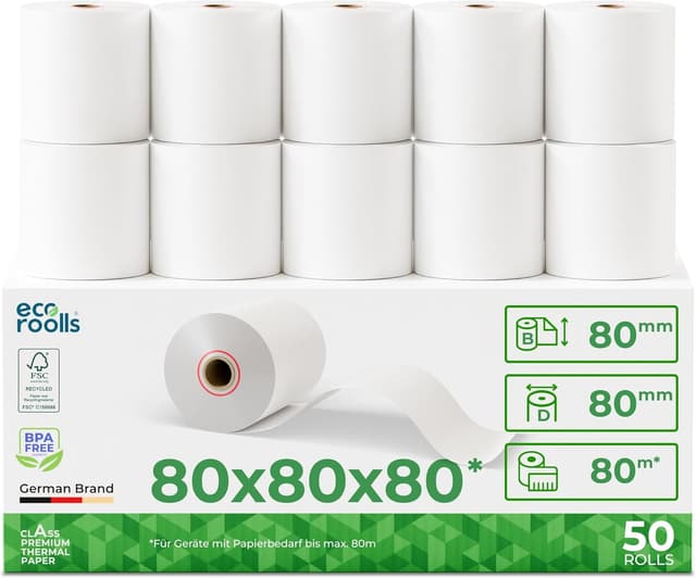 Detalle de eco roolls Thermorollen 80x80x12 mm