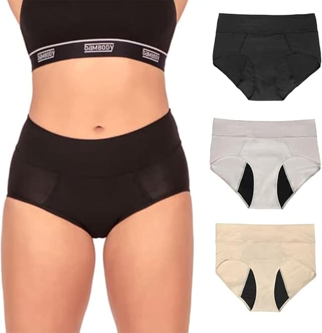 Imagen de Bambody Absorbent Panties Overnight Leakproof Period Underwear 🩲 en OfertitasTOP