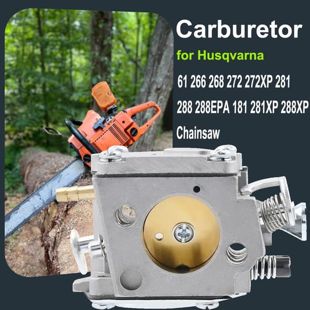 Detalle 2 de ZAMDOE replacement carburetor for Husqvarna chainsaws (503280316 / 574331601 etc.)