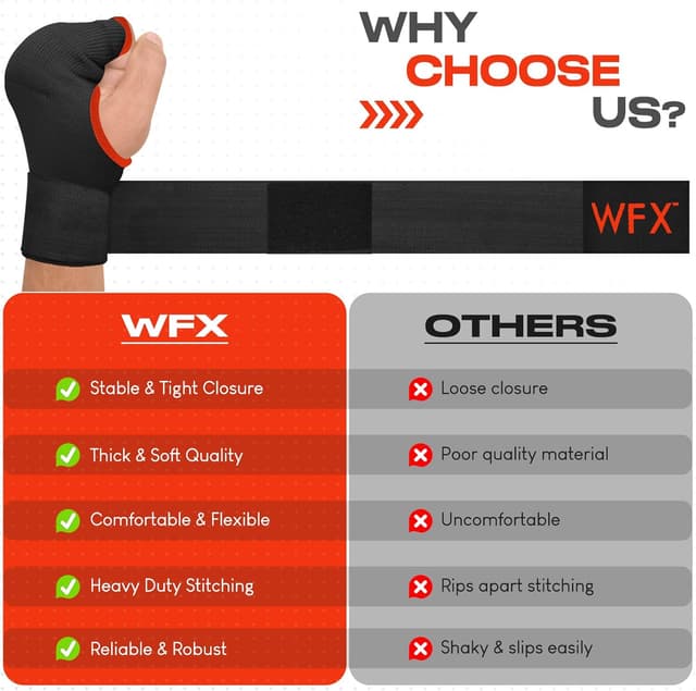 Thumbnail 6 de WFX Kids Junior Hand Wrap Gloves