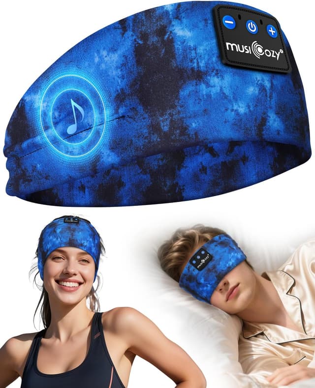 Detalle de MUSICOZY sleep headphones with 16 hours