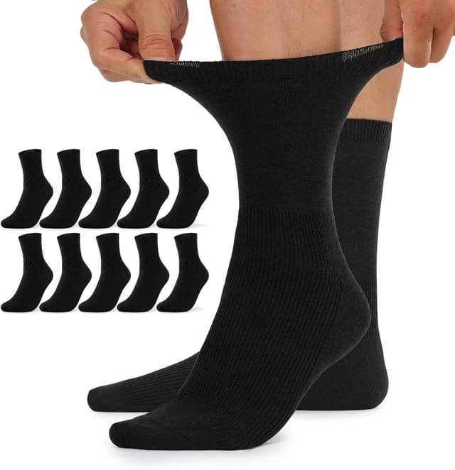 Detalle de TUUHAW Diabetikersocken 10 Paar