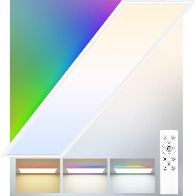 Imagen de Peasur LED Deckenleuchte Flach 42W 4600LM en OfertitasTOP