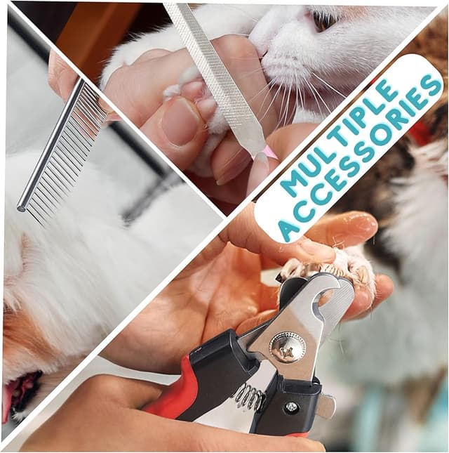 Detalle de BarberBoss QR-9088 cortapelos inalámbrico para mascotas ✂