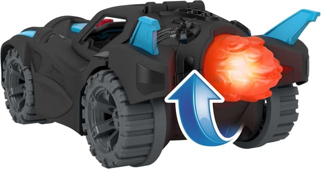Detalle 2 de Batmobile Imaginext 30,5 cm luci e suoni HGX96