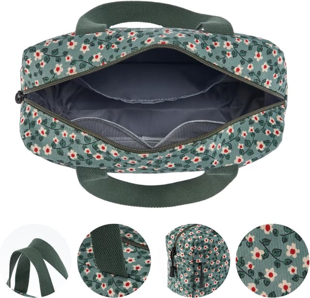 Detalle de Jiliyote Cord Kosmetiktasche 30 cm