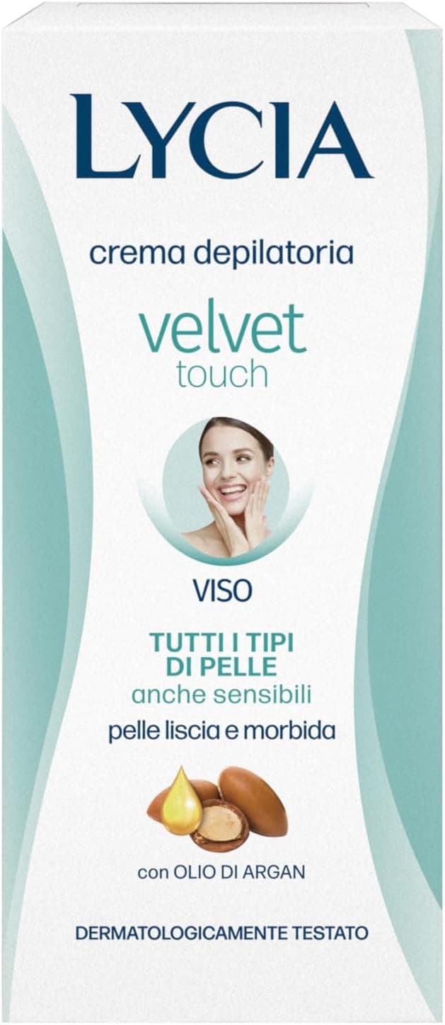 Detalle 1 de Lycia Crema Depilatoria Perfect Touch per gambe e braccia, vellutante e idratante con proteine della seta (150 ml)