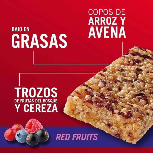 Thumbnail 3 de Enervit Competition Bar Frutas Rojas 🍒, Barritas Energéticas Veganas