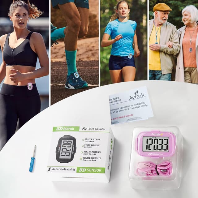 Thumbnail 6 de AVTrek step counter 3D pedometer