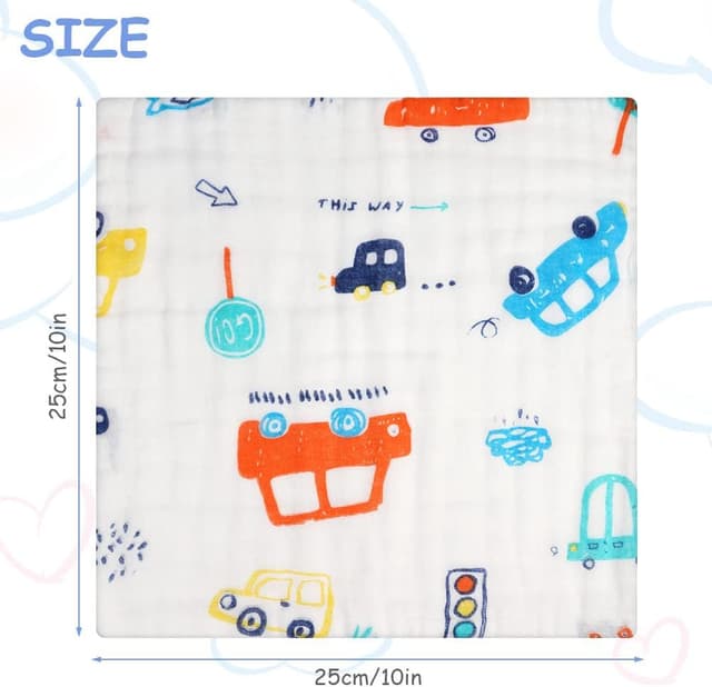 Thumbnail 1 de Aolso Mussola 25 x 25 cm set 8 pezzi