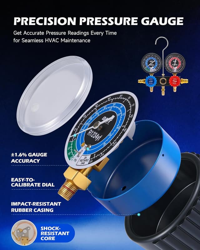 Thumbnail 4 de Orion Motor Tech R1234yf 1/3 hp Vacuum Pump