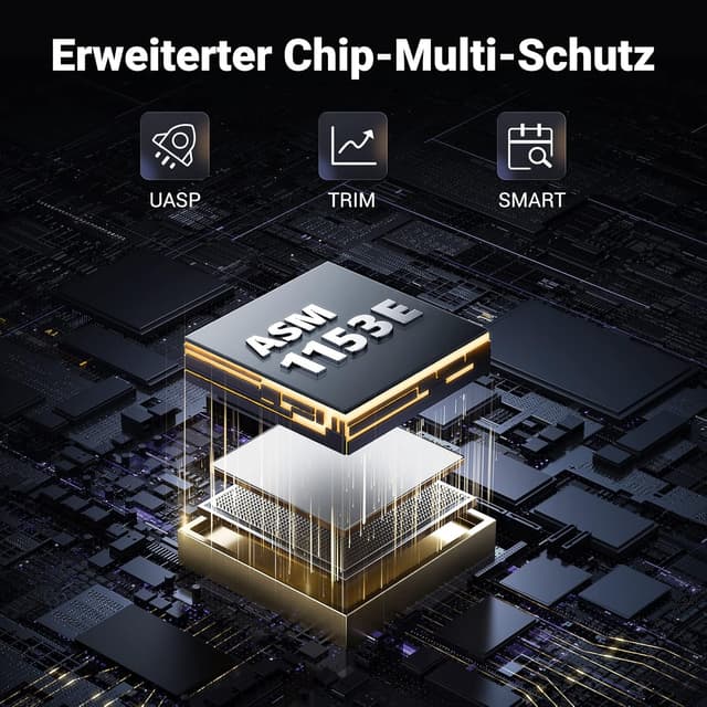 Detalle 2 de UGREEN Festplattengehäuse 2,5" 6Gbps