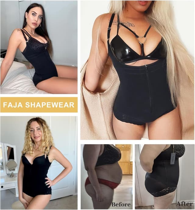 Thumbnail 4 de SHAPERX Women's Shapewear Bodysuit