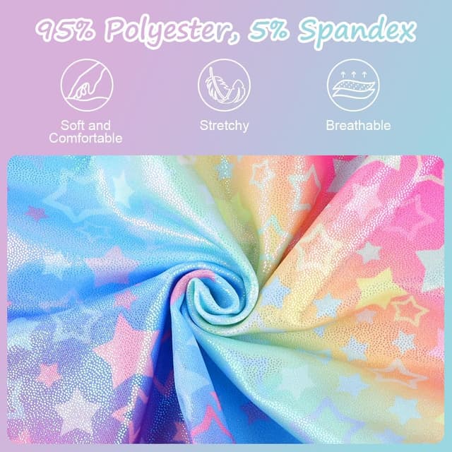 Detalle 2 de AOOWU Gymnastics Leotard for Girls 5-10