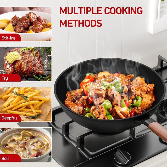 Thumbnail 4 de Jobin 33cm Wok with Lid