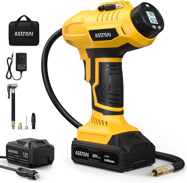 Imagen de AstroAI 2‑in‑1 compressore d'aria portatile 160 PSI en OfertitasTOP